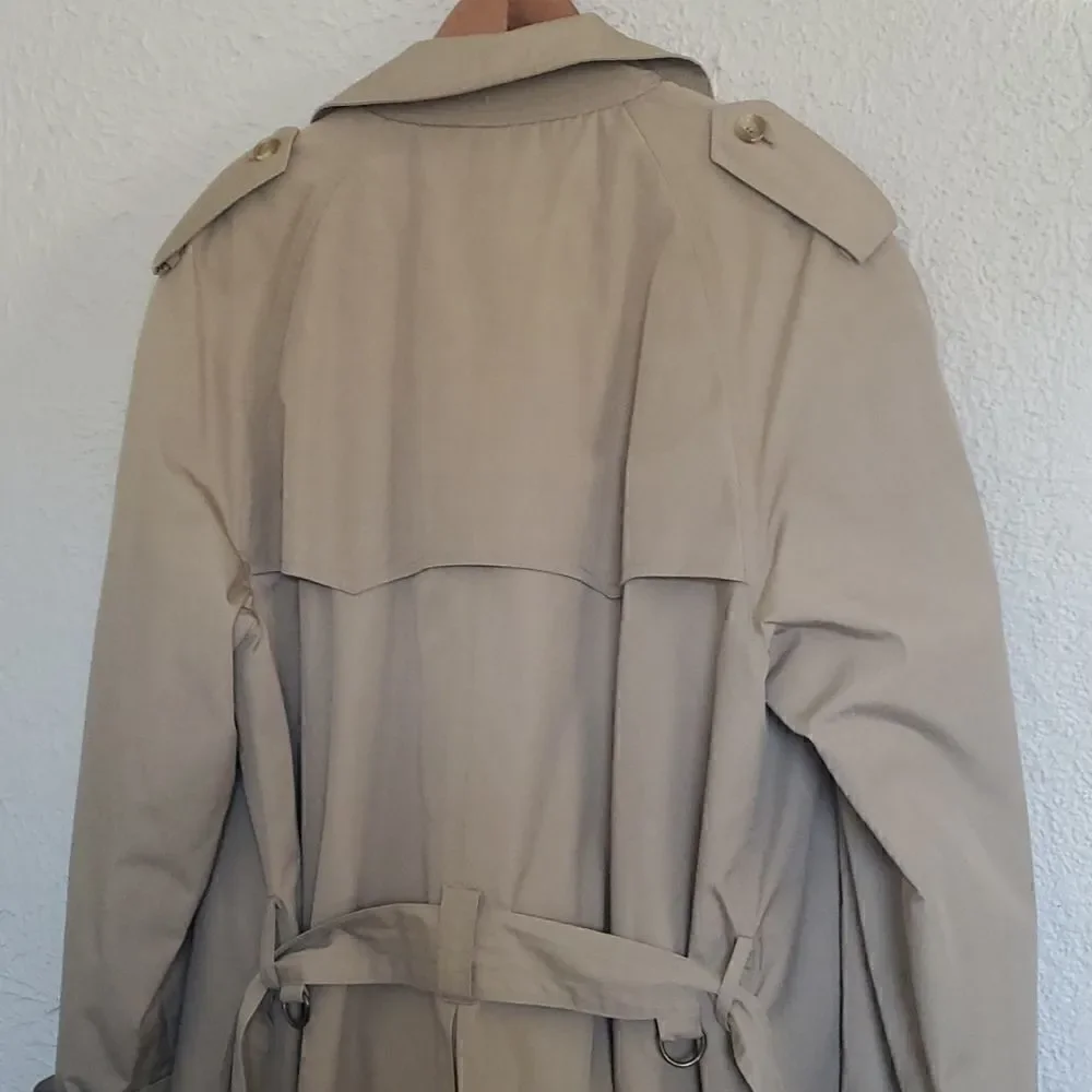 Brooks Brothers | Double Breasted Khaki Trench Coat